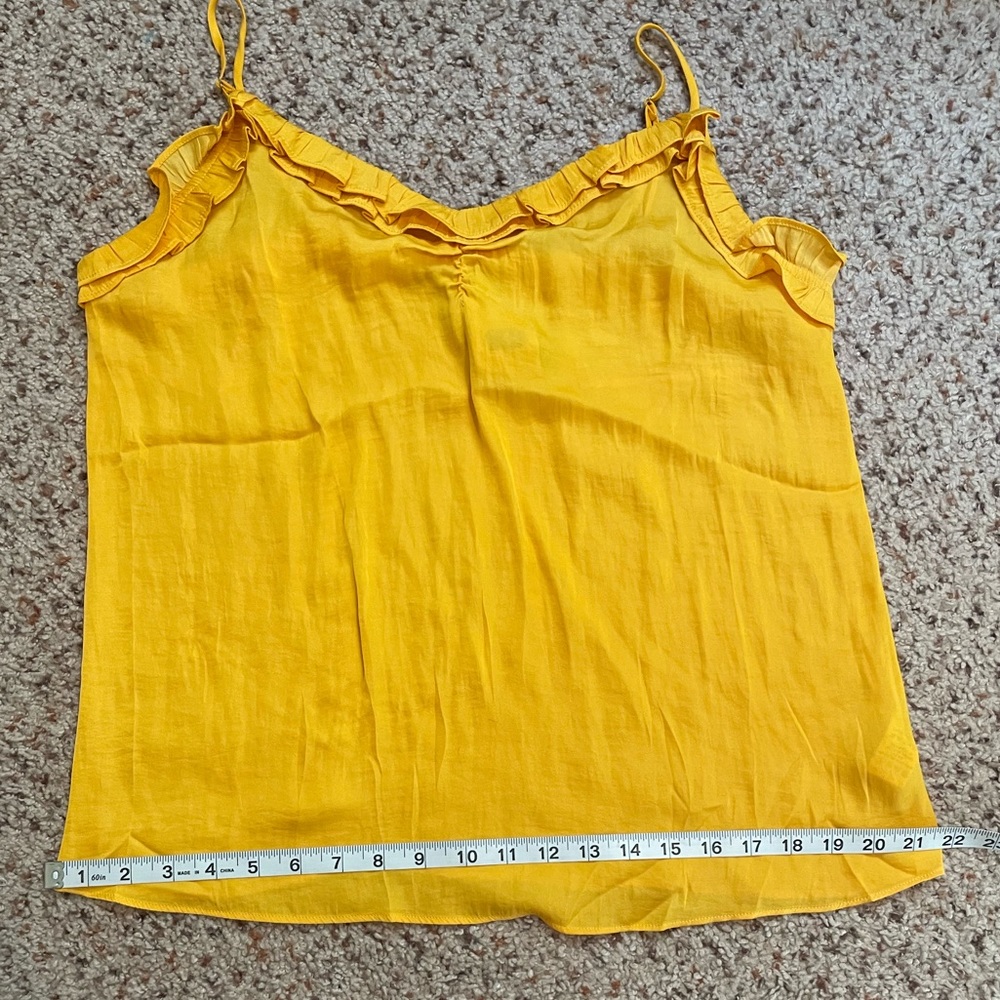 NWT Tank Top with Ruffles - Picture 4 of 8
